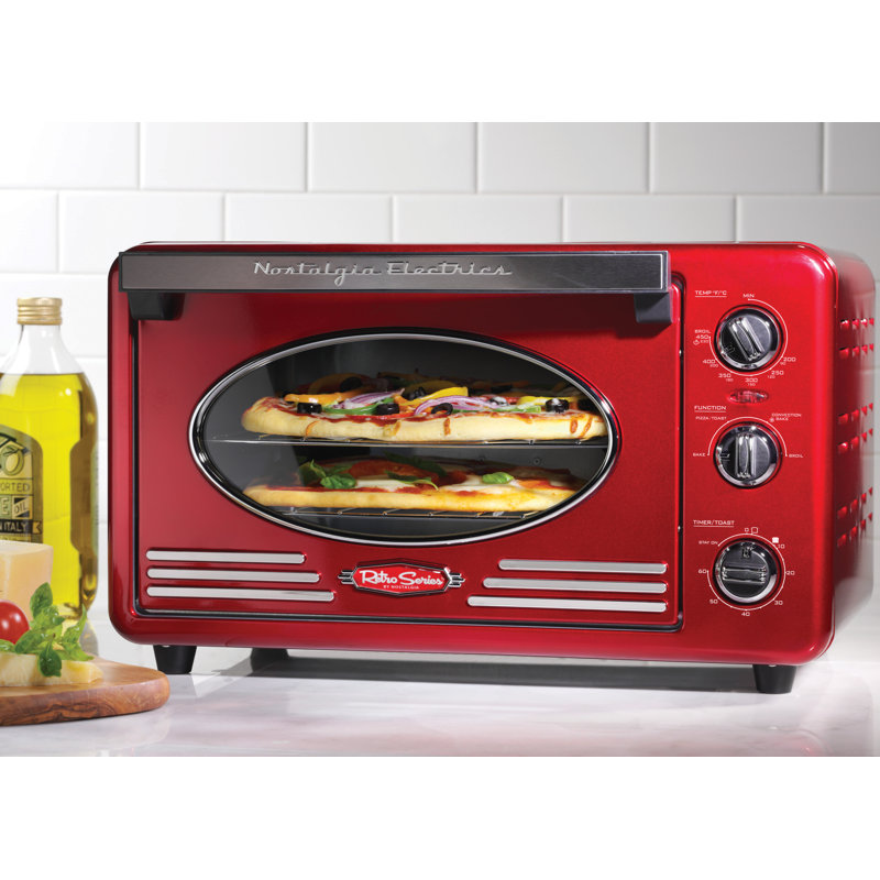Nostalgia Electrics Nostalgia Retro Series Toaster Oven & Reviews Wayfair